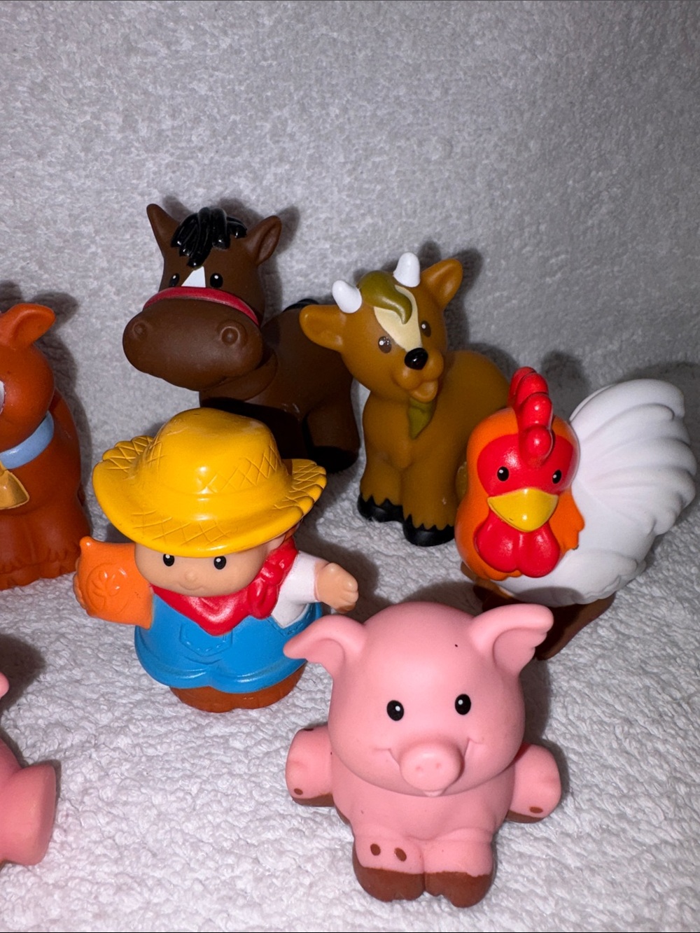 Fisher-Price little people farm animals cows pigs horse goat sheep farmer - Picture 3 of 3